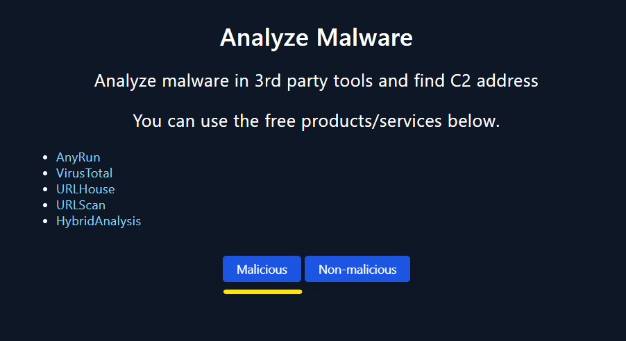 Analyze Malware